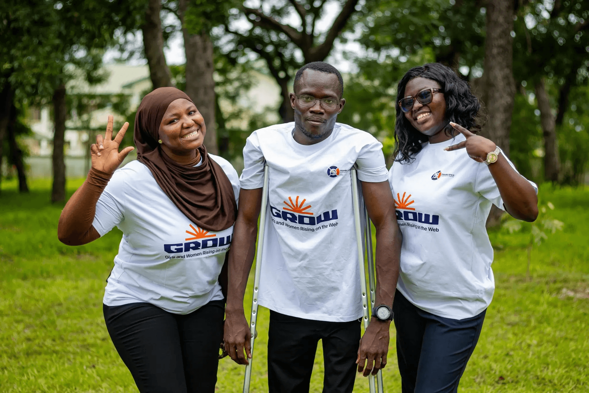 Young women leading digital safety sessions in their own communities